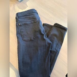 7 For All Mankind Black Women's Skinny Jeans